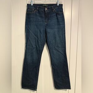 Ralph Lauren Dark Blue Wash Straight Leg Jeans
